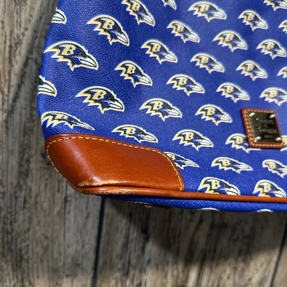 Dooney & Bourke Baltimore Ravens Hobo Purse - Picture 2 of 12